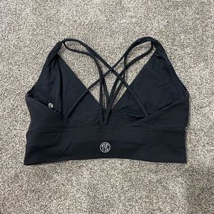 Red & Black TYC sports bra.